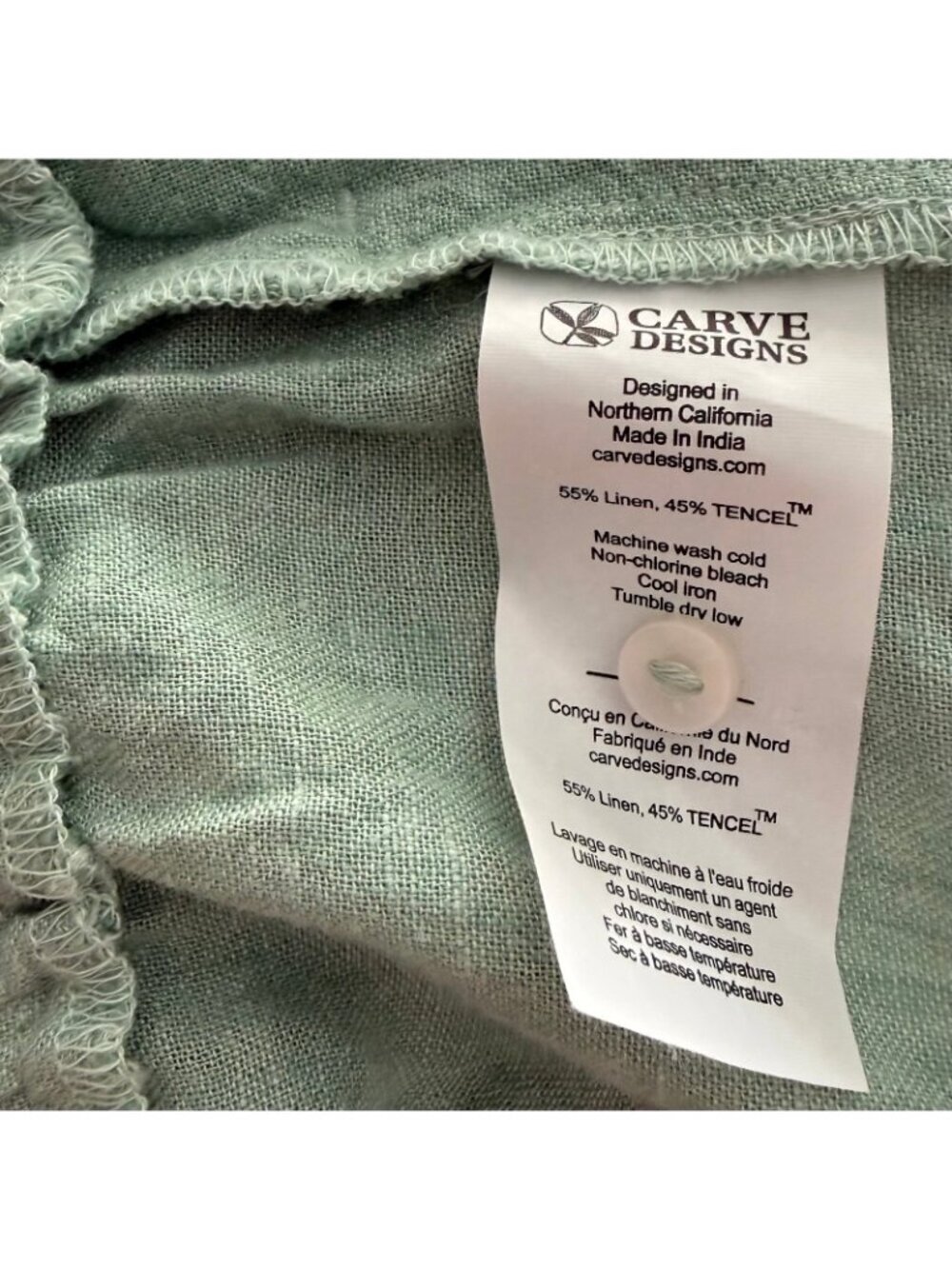 NWOT Carve Designs Women's SOPHIE LINEN ROMPER size S Small - Picture 9 of 11